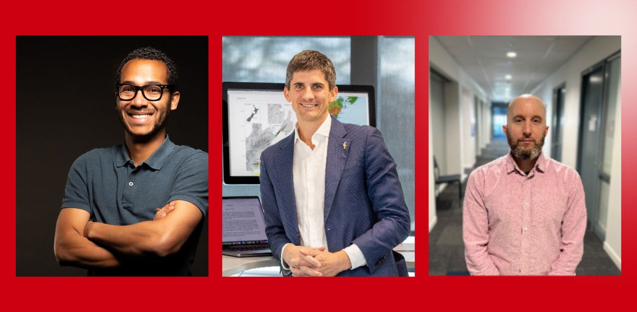 University of Canterbury natural-hazards researchers involved in new NHC-funded programmes.