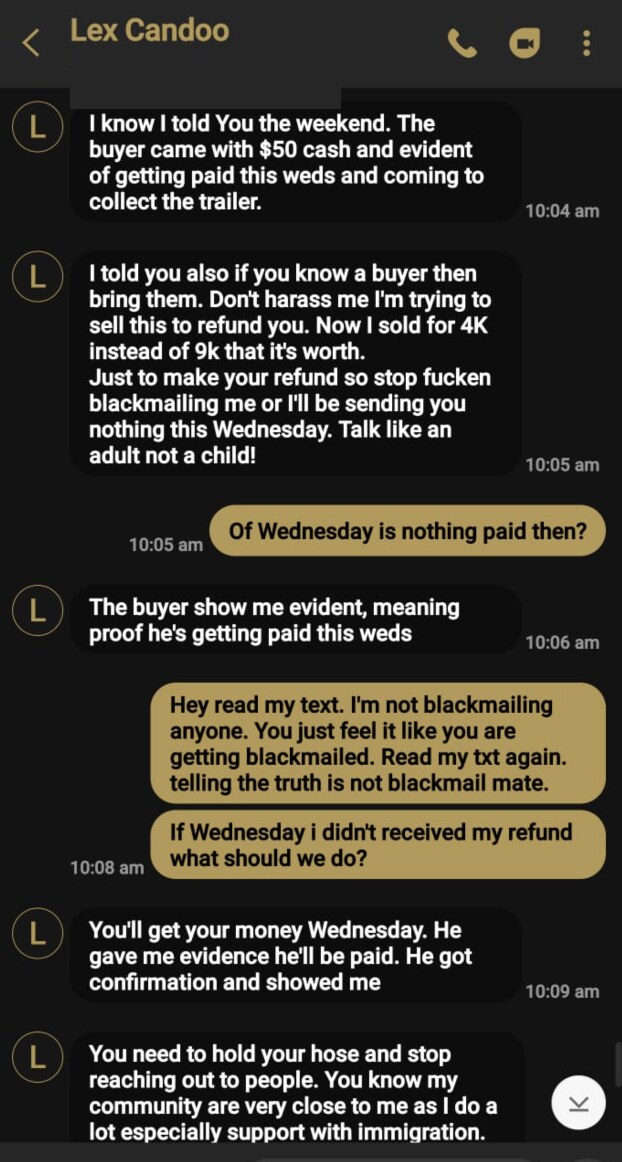 Messages from Eneliko to Joshua.